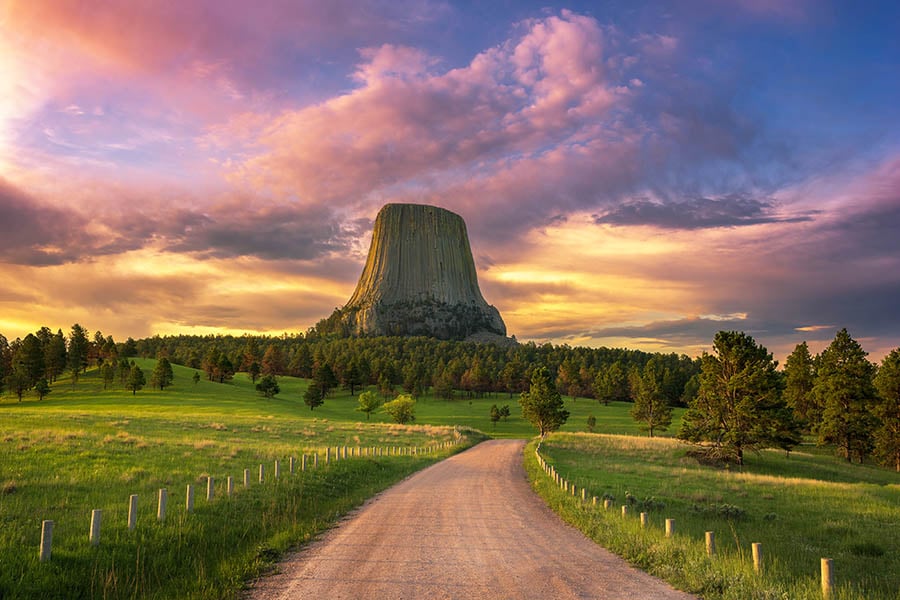 Watch the sunrise over Devil's Tower in Wyoming | Travel Nation