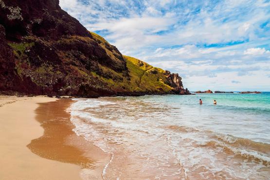 Swim off the empty beaches surrounding Easter Island | Travel Nation