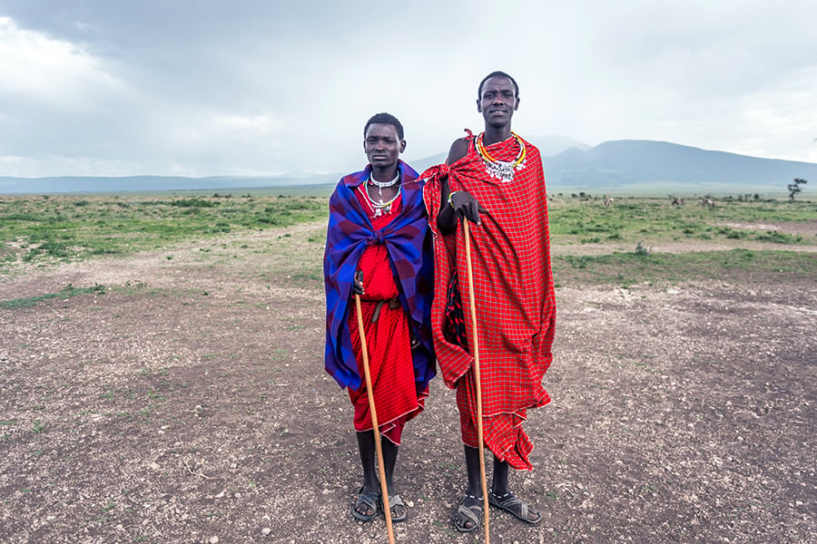 Masai Mara Buschleute