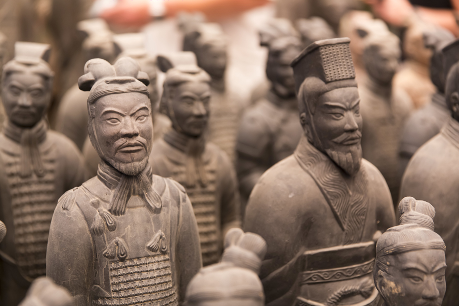 Terrecotta warriors, Xi&#039;an, China