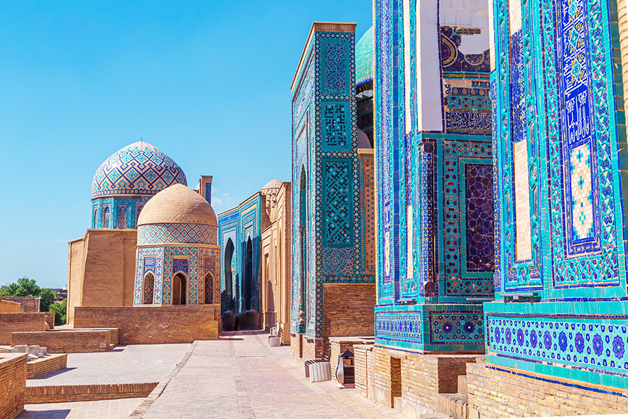 Stroll between the pretty blue walls of Shahi Zinda Mausoleum | Travel Nation Stroll between the pretty blue walls of Shahi Zinda Mausoleum | Travel Nation