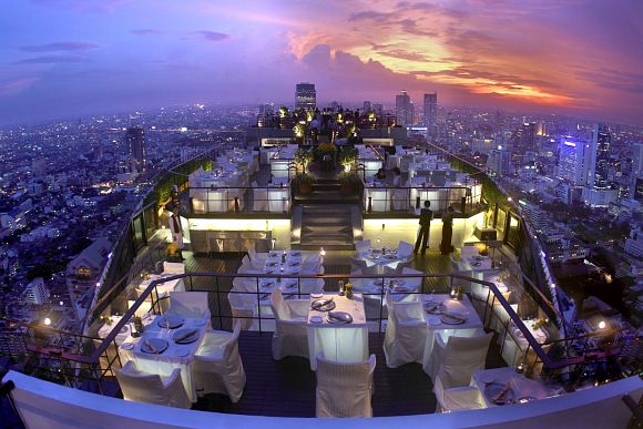 Banyan Tree Bangkok - Rooftop bar