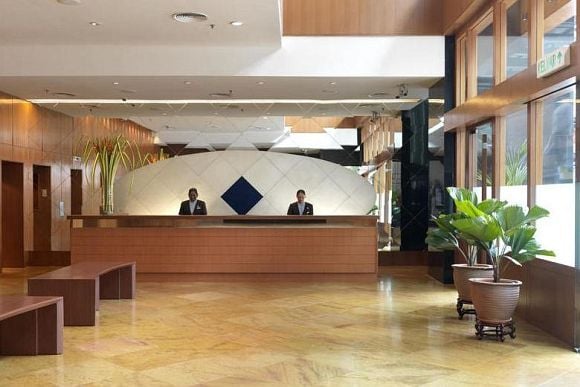 Hotel Capitol's lobby area
