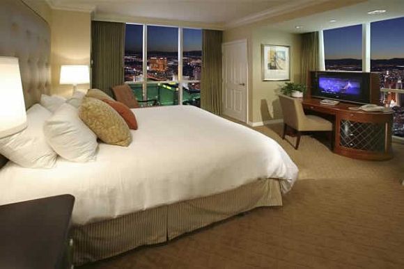 A suite at The Signature at MGM Grand