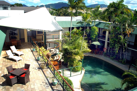 The pool at Bay Village Tropical Retreat 