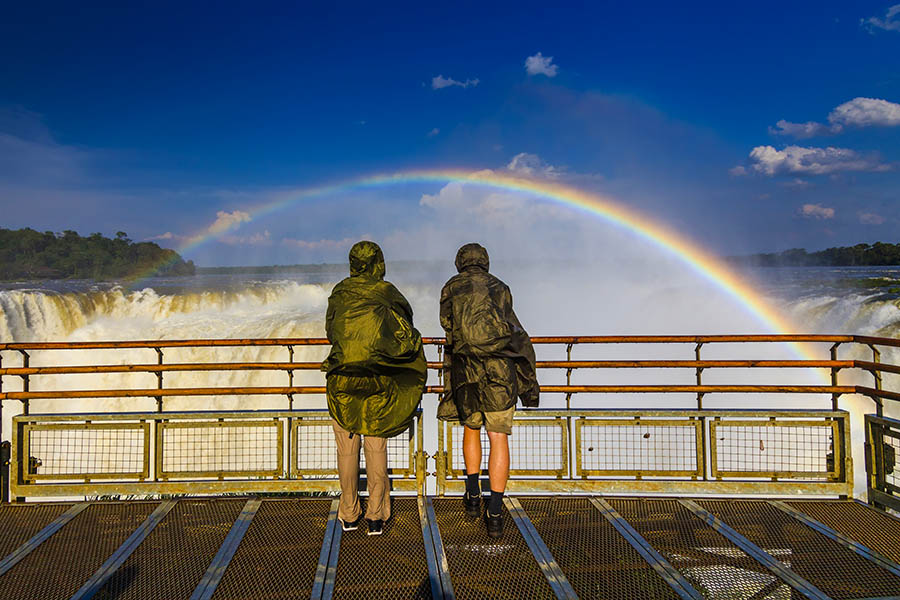 Watch rainbows bounce off Iguazu Falls | Travel Nation