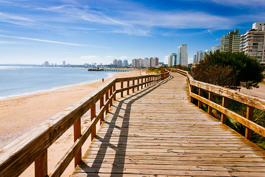 Stroll along the boardwalk at Punta del Este | Travel Nation
