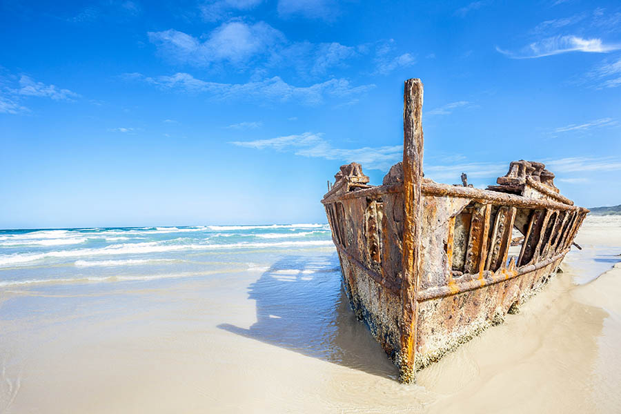 See the famous shipwreck on K'gari | Travel Nation