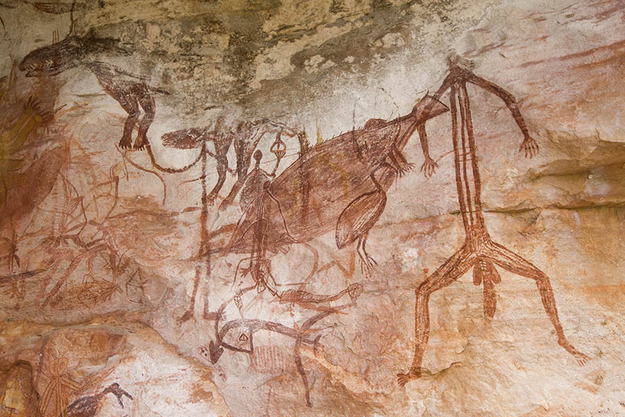 Witness ancient Aboriginal art and have it interpreted by a local guide | Photo credit: Tourism NT/Peter Eve