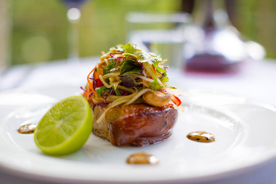 Eat top-notch cuisine at your rainforest retreat | Photo credit: Luxury Lodges of Australia