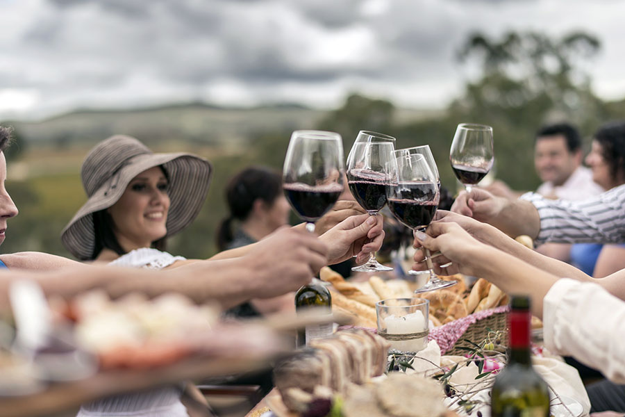 Enjoy amazing local produce in the Barossa Valley