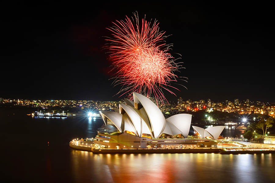 Celebrate New Year in Sydney and see the famous fireworks