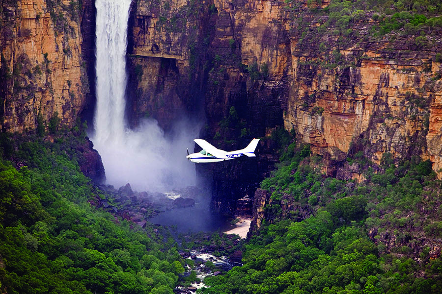 Get incredible views from an optional scenic flight