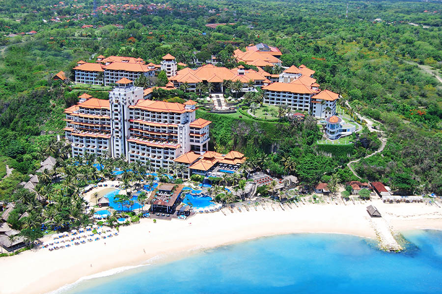The Hilton Bali Resort offers spectacular ocean views | Photo credit: Hilton Hotels & Resorts