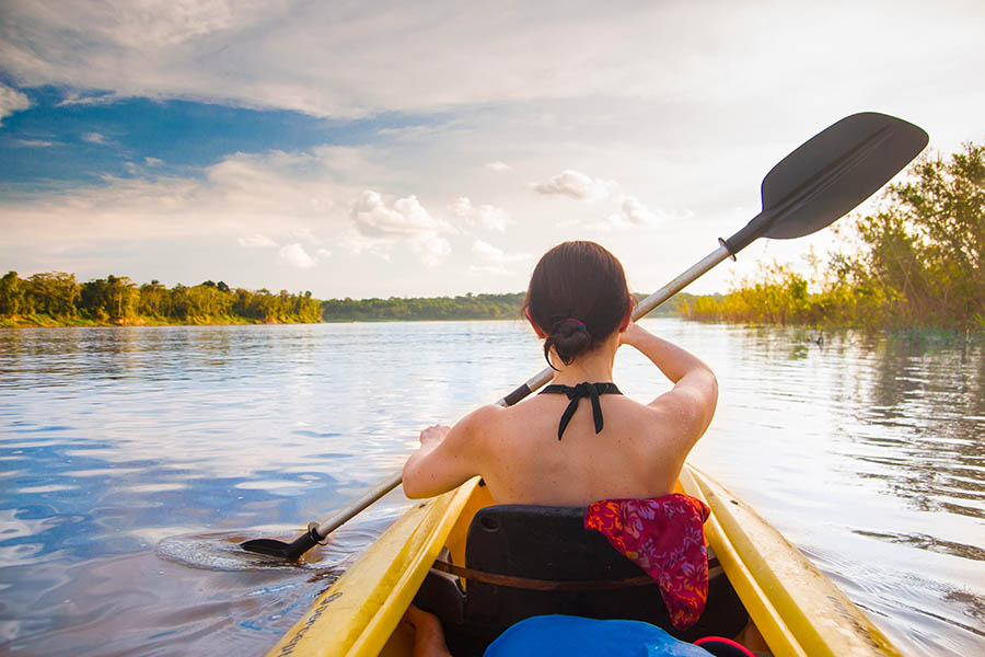 Take a family kayaking trip in Brazil's Amazon jungle | Travel Nation