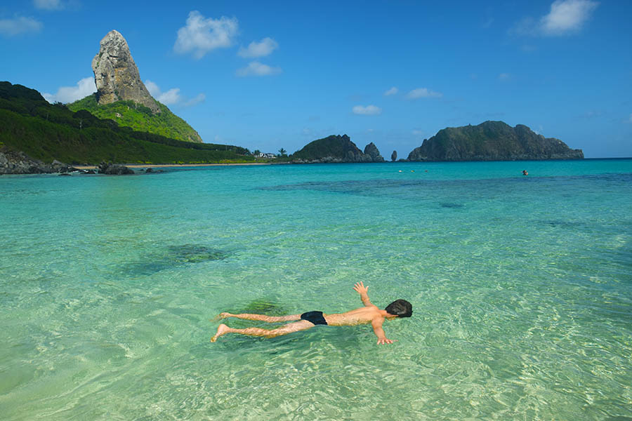 Swim in crystal clear waters on Fernando de Noronha | Travel Nation