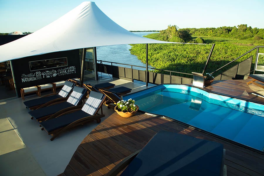 Cruise the Pantanal on the luxury Peralta Boat Hotel | Photo credit: Passion Brazil