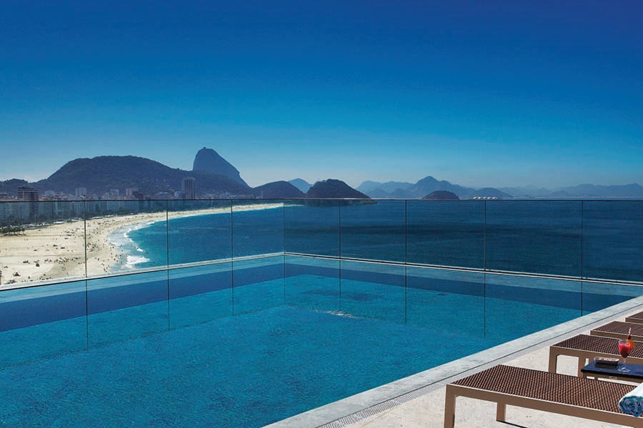 Take a dip with a view in Rio, Brazil | Photo credit: Passion Brazil