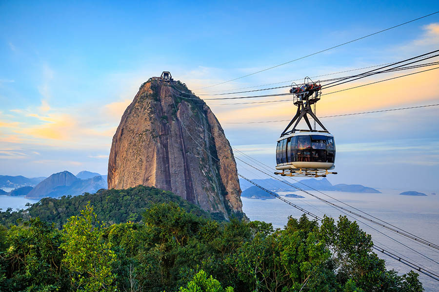 Ride the Sugarloaf cable car in Rio