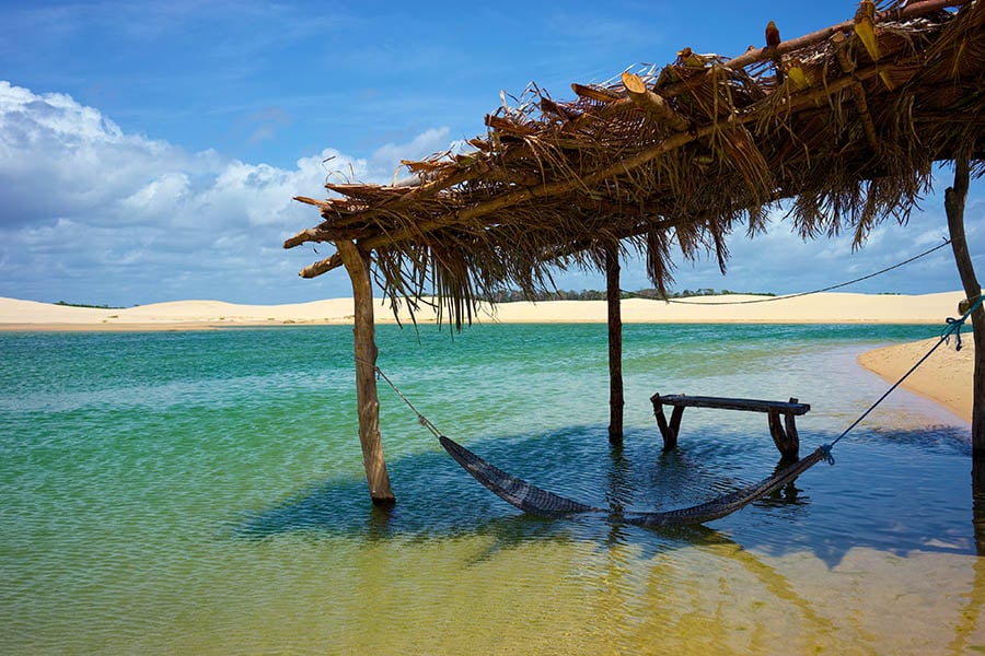 Swing in a hammock on the beaches of Brazil Wild Coast | Photo credit: Passion Brazil