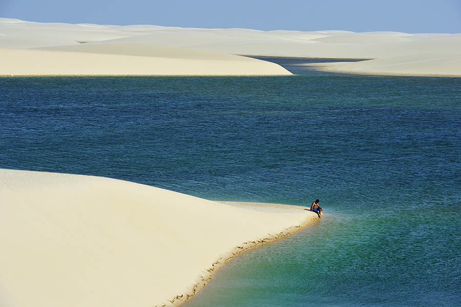 Feel tiny amid Brazil's giant sand dunes | Travel Nation