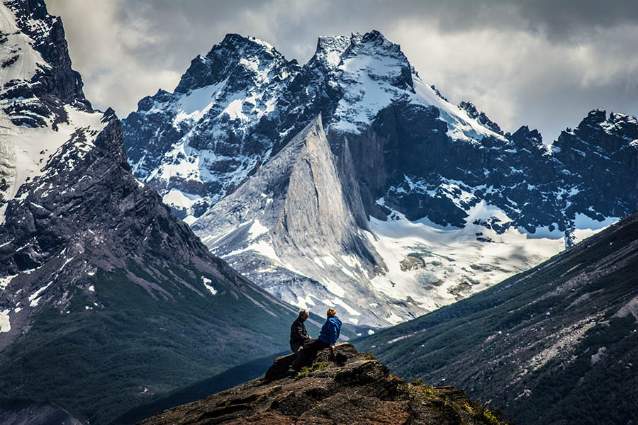 Hike to incredible viewpoints from EcoCamp Patagonia | Photo credit: EcoCamp Patagonia