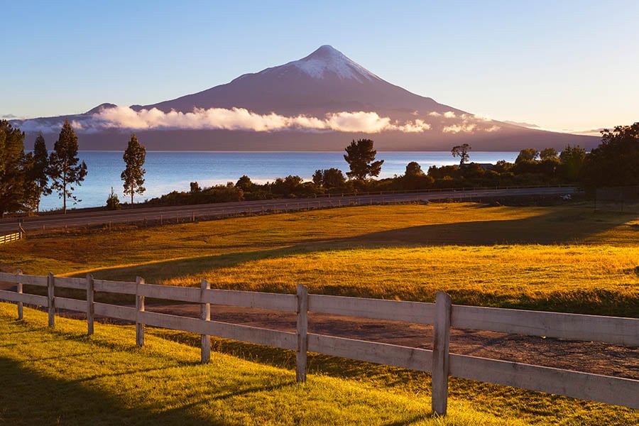 Watch the sunset over the Osorno volcano | Travel Nation