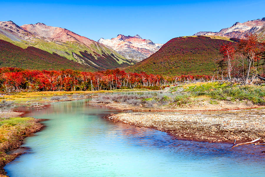 Soak up the stunning scenery in Tierra del Fuego in autumn | Travel Nation