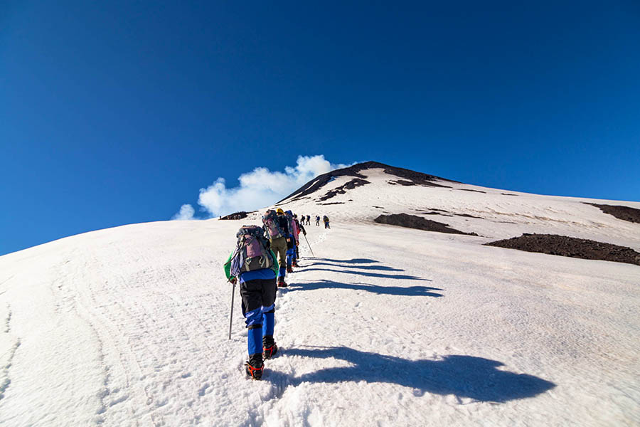 Hike up the Villarica volcano in Chile | Travel Nation
