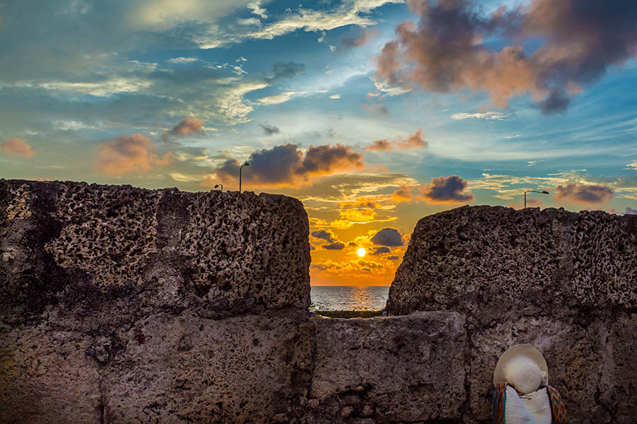 Watch the sun sink into the Caribbean in Cartagena | Travel Nation