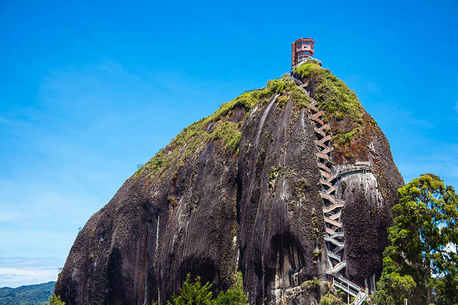 Climb the 654 steps to the top of El Penol | Travel Nation