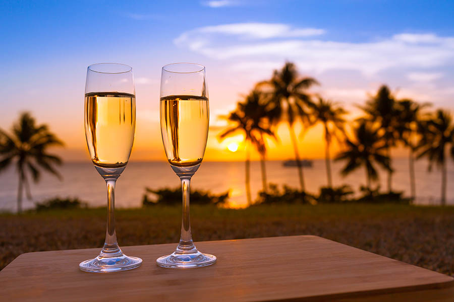 Sip champagne as the sun goes down in The Cook Islands | Travel Nation