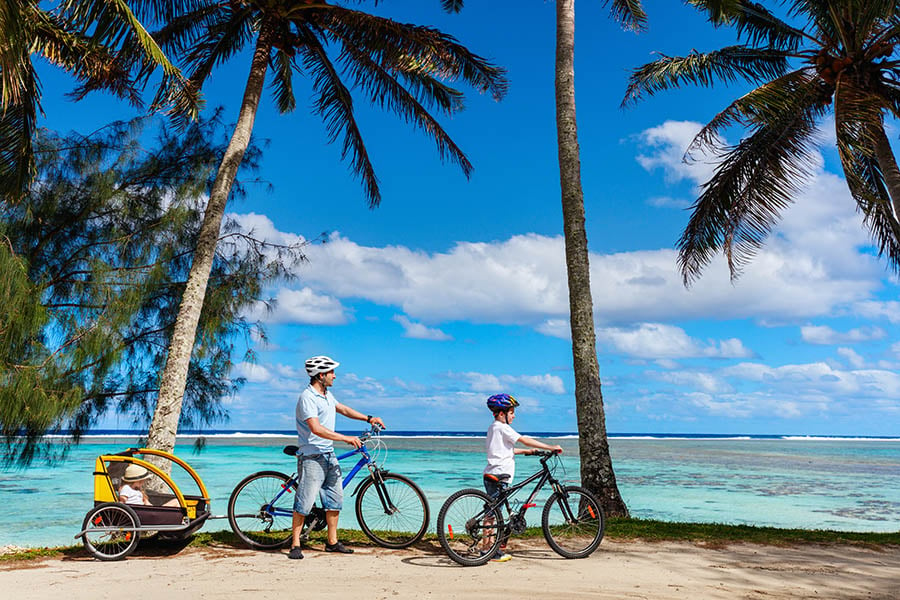 Set off on a family cycling trip of the Cook Islands | Travel Nation