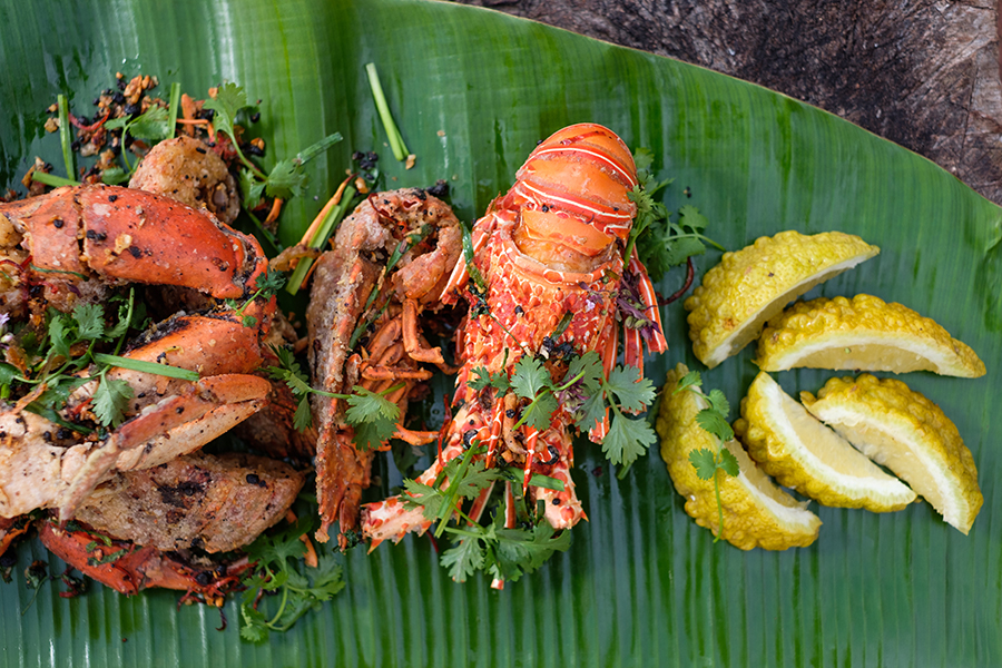 Enjoy delicious fresh seafood in Likuliku | Photo credit: Likuliku Island Resort