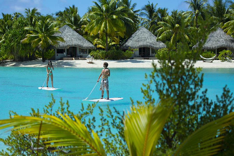 Try paddle-boarding in Bora Bora | Photo credit: Tahiti Tourisme