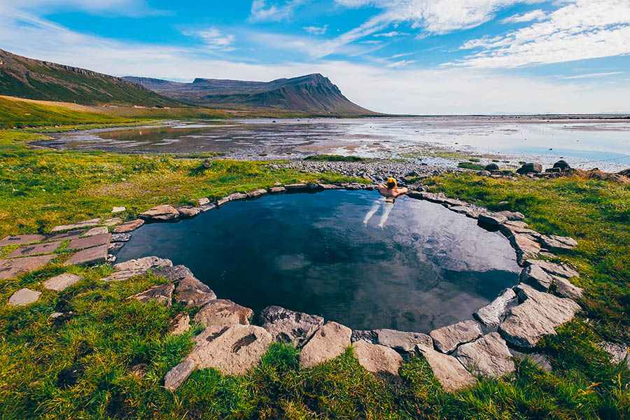 Stop for a quick soak in Iceland's natural hot pools | Travel Nation