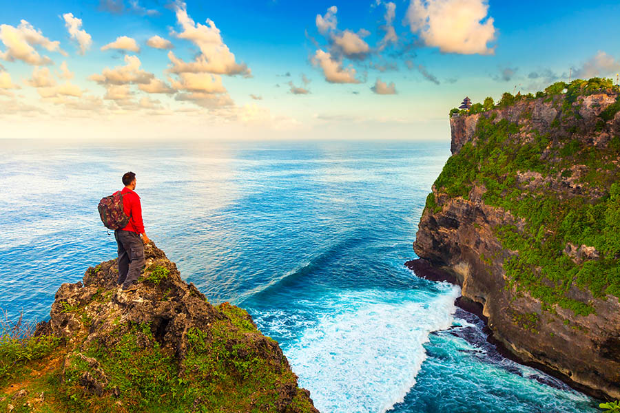 Visit Uluwatu temple on the cliffs of Bali | Travel Nation