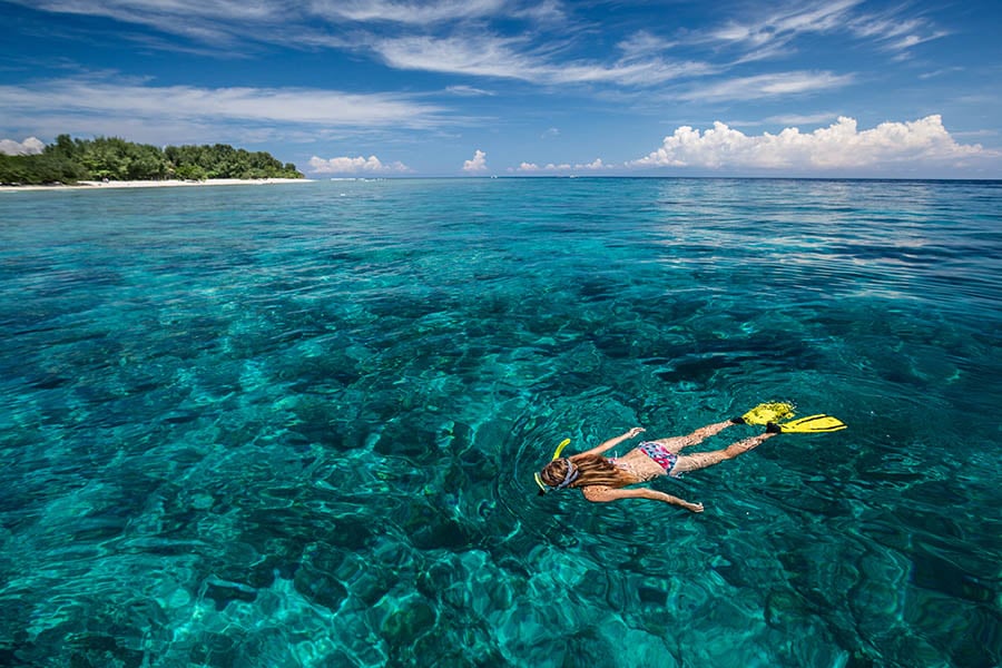 The Gili Islands are superb for snorkelling