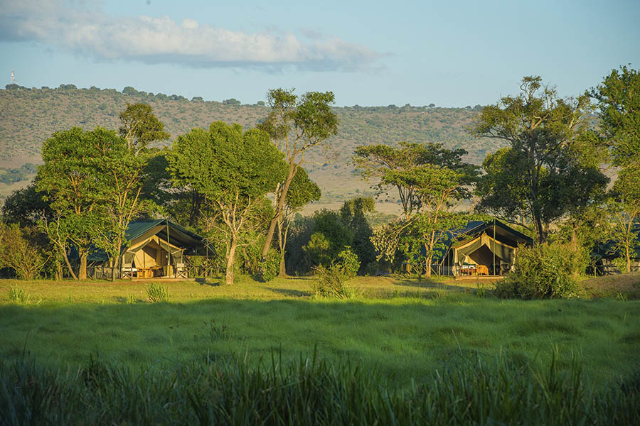 Enjoy the views from your safari tent at Little Governors' Camp | Photo credit: Governors' Camp Collection