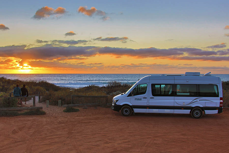 Park up your campervan at any one of the amazing beaches on this coast | Photo credit: Filip Kulisev