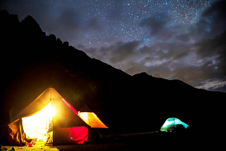 Camp under starry night skies on the Santa Cruz trek | Travel Nation