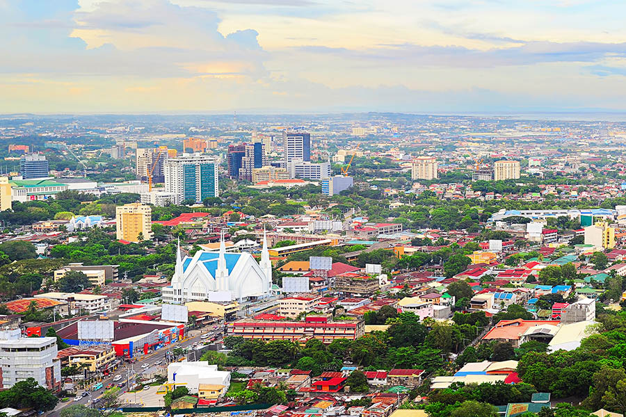Cebu is the major city in the Visayas group of islands