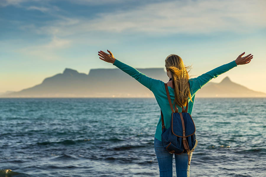 Stand at the tip of Africa Stand at the tip of Africa