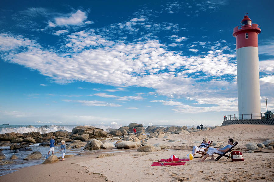 Umhlanga is an affluent beach town just north of Durban | Photo credit: www.dookphoto.com