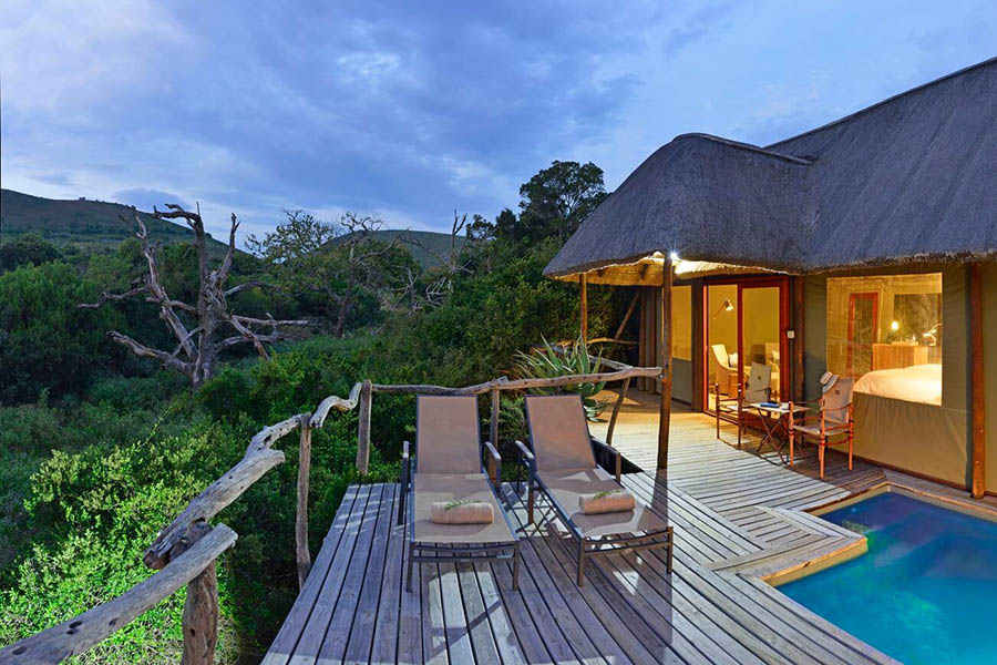 Cool down in your own private plunge pool