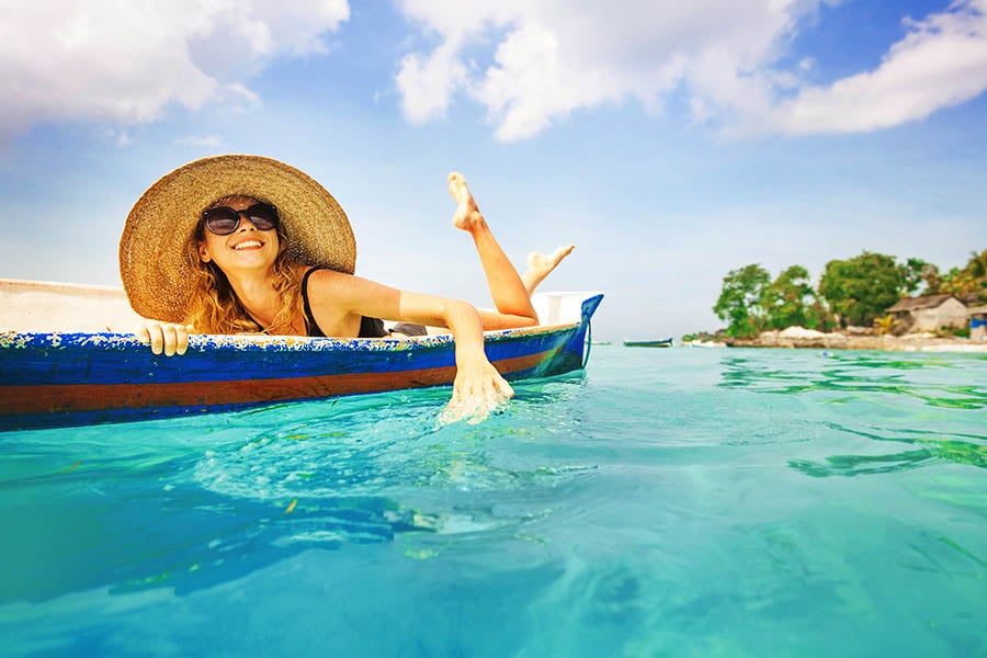 Swim in clear turquoise seas off Thai Islands | Travel Nation