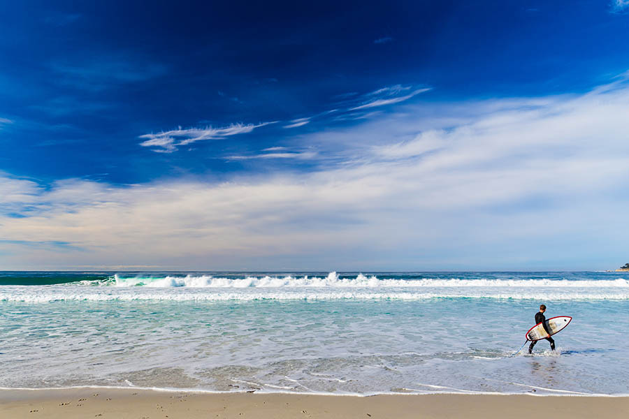 Watch the surfers on Santa Barbara beach | Travel Nation