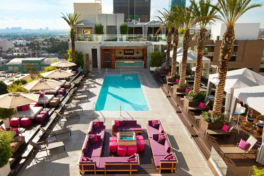 The W Hollywood has the best selection of cocktails and bourbons I have ever seen | Photo credit: www.whollywoodhotel.com