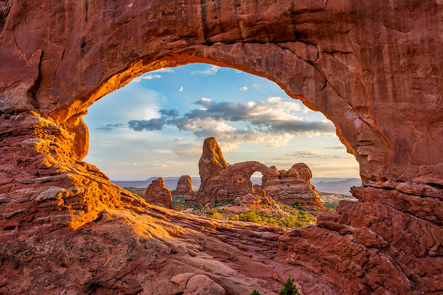 Peek through the natural arches of Arches National Park | Travel Nation