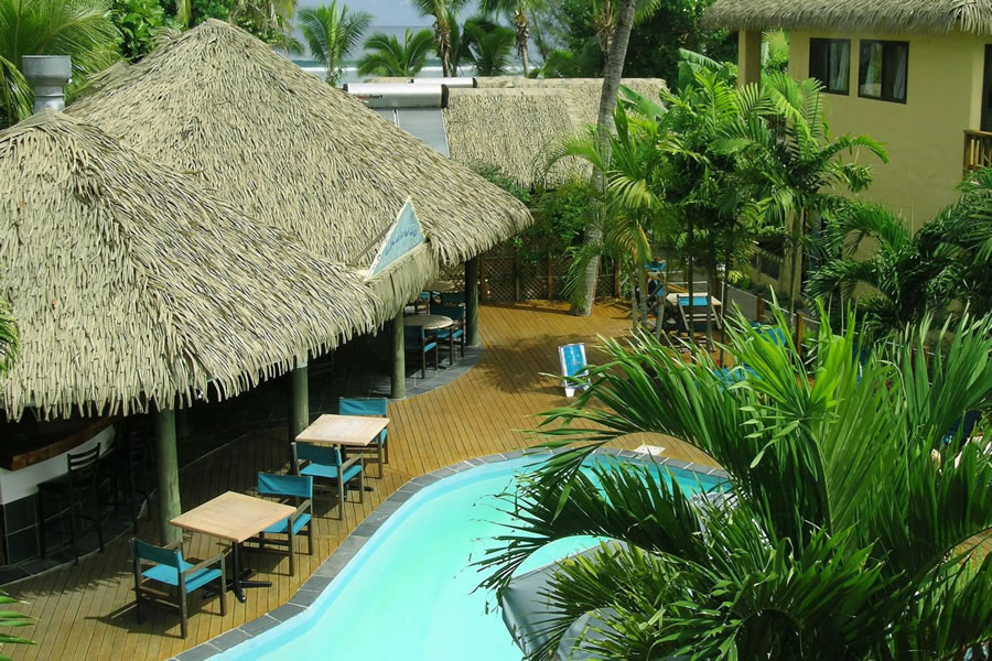Castaway Resort - pool view
